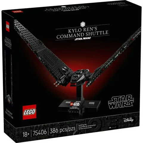 NEW - Lego Star Wars - Kylo Rens Command Shuttle Ship Set # 75406
