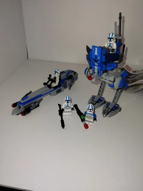 LEGO 75280 501st Legion Clone Troopers Battle Pack Star Star Wars Incomplete 