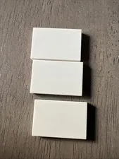 LEGO 26603 White Tile 2x3 - 3 Piece