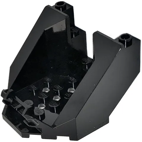 LEGO Black Cockpit 6 x 6 x 3 1/3 Octagonal Canopy Base inv.630