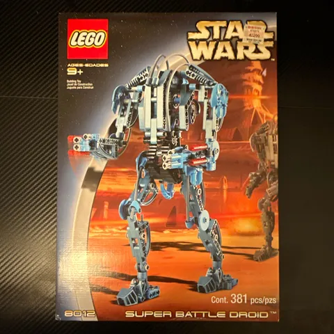LEGO Star Wars Technic Super Battle Droid 8012 2002 NEW Factory Sealed