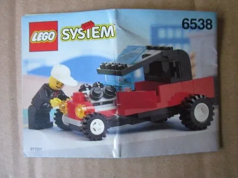 Lego System Building Instructions Instruction 6538