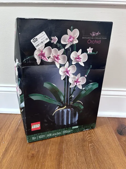 LEGO : Botanical Collection Orchid Flower 10311 New Damage Box Plant 608 Pc