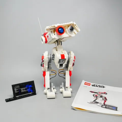LEGO Star Wars: BD-1 (75335) Manual And Plaque Included No Minifigures