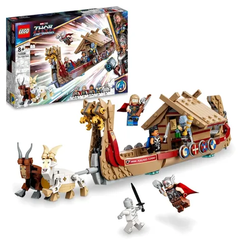 LEGO Marvel Studios Thor Love and Thunder 76208 The Goat Boat Set New
