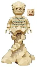 LEGO® Minifigure Super Heroes sh0537 Sandman Tan Sand Form w/Swirling Base