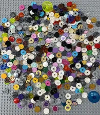 Lego Huge Bulk Lot of 2x2 Round Plates (4032); Some W/Stickers