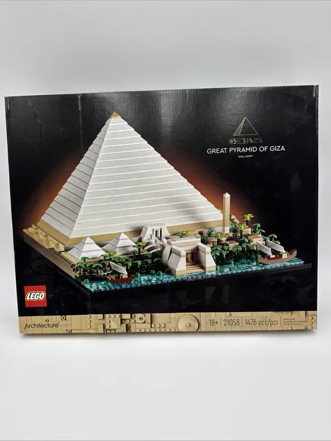 LEGO Architecture Landmark Collection Great Pyramid of Giza 21058 Building Set