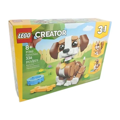 LEGO® Creator™ PLAYFUL PUPPY 336 Piece Building Set 31382