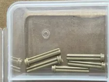 LEGO Parts - Dark Tan Technic, Axle 3L with Stud - No 6587 - QTY 5