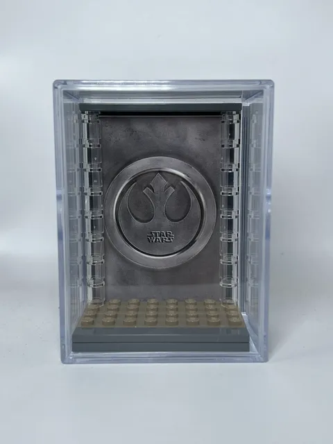Collectible Force Pack Minifig Display Case For Lego Star Wars Jedi Light Side