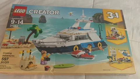 Lego Creator 3-in-1 31083 Cruising Adventures NEW Sealed Yacht Boat Ship Sail