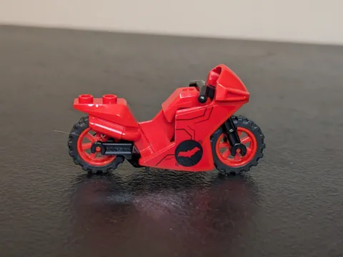 LEGO Batman Red Hood’s Motorcycle Bike From 76055 Killer Croc Sewer Smash