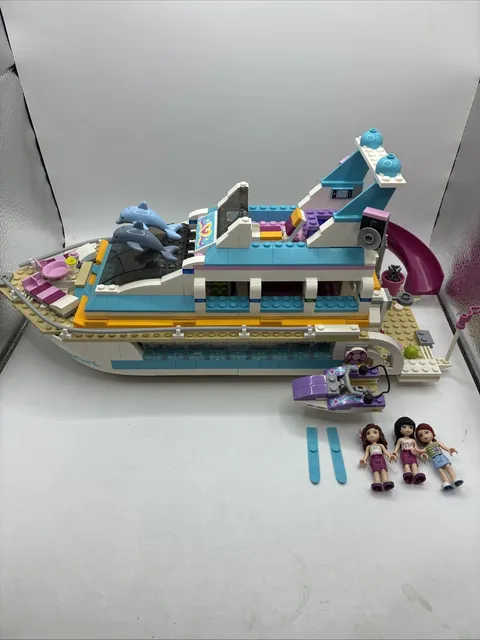 LEGO Friends 41015 Dolphin Cruiser Set Complete