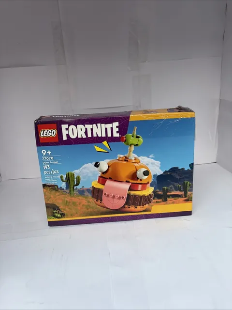 Lego Fortnite Durr Burger (77070)  Sealed With Damaged Box