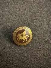 LEGO Brown Circular Or Round Battle Goddess Shield Part - Pegasus Design - New