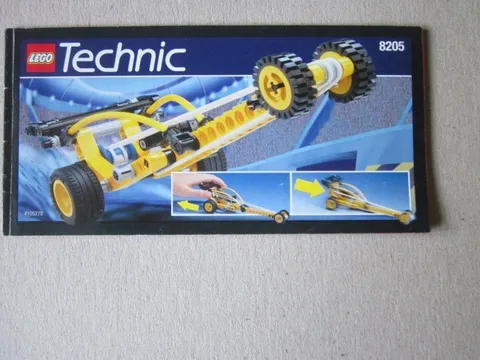 Lego Building Instructions Instruction Technic 8205
