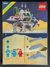 Lego 6940 Alien Moon Stalker INSTRUCTIONS ONLY - Nice Condition! Classic Space