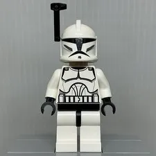 LEGO Star Wars sw0200a Clone Trooper Black Rangefinder Minifigure 8098