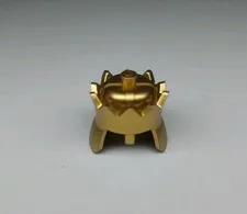 Lego Minifig METALLIC GOLD CROWN - Lion King Castle Head Gear 70404 10676