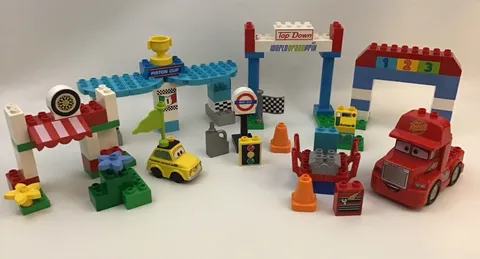 Lego Duplo Disney Cars Mack Truck Luigi Car Mixed Sets Large Lot 86pcs