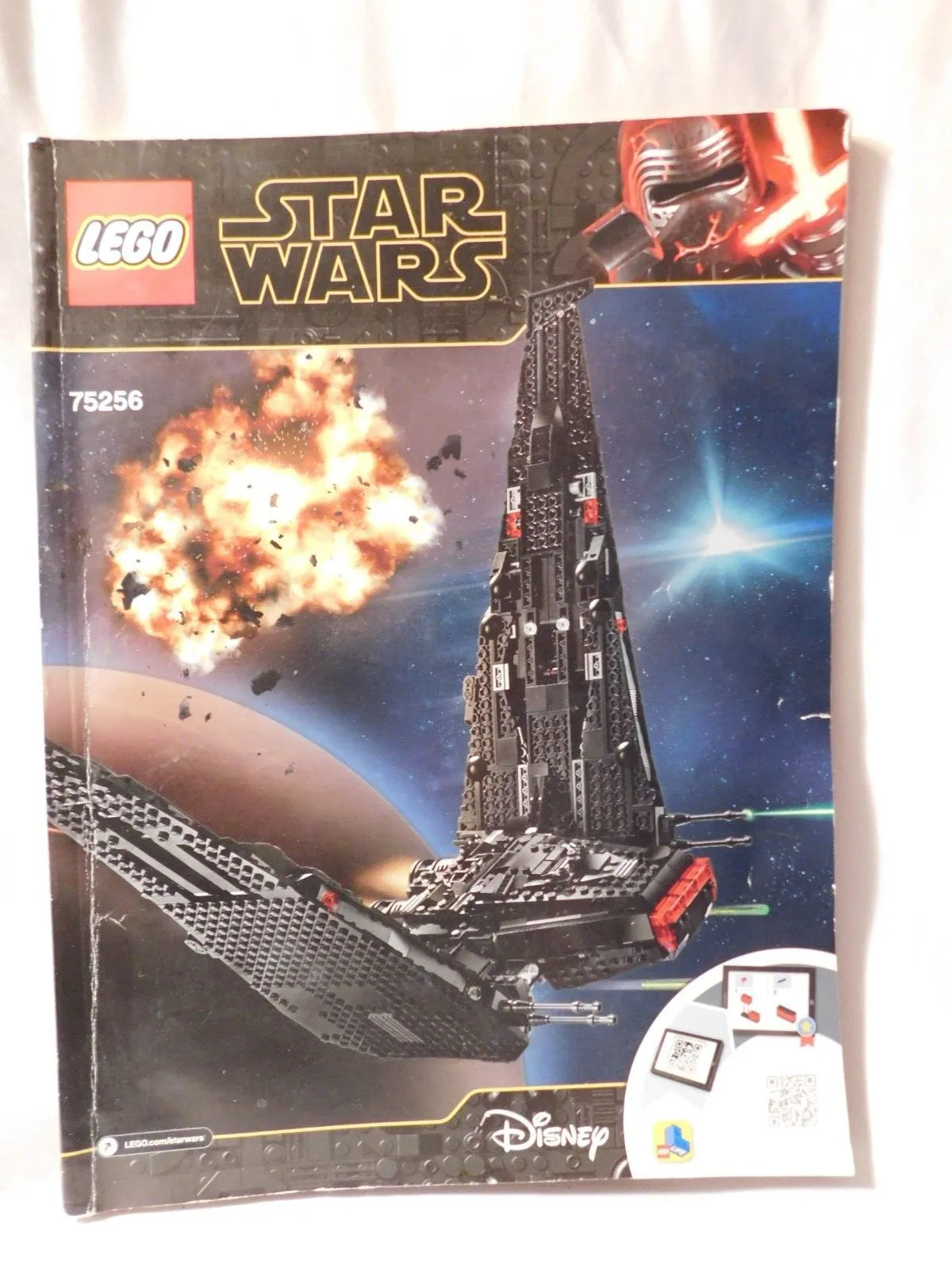 Lego Star Wars 75256 Instruction MANUAL ONLY