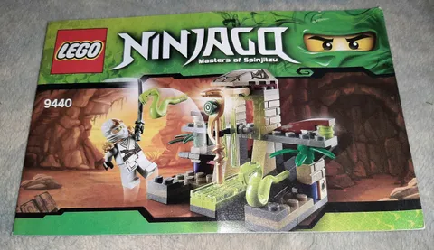 Lego 9440 Ninjago Instructions Manual Booklet Only 