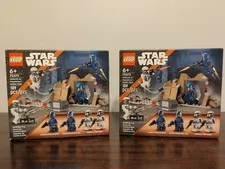 Lego 75373 Star Wars Ambush on Mandalore Battle Pack  x 2 Lot New/Sealed
