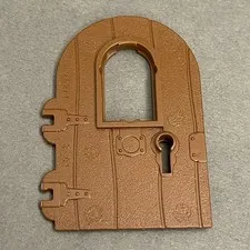 Lego 40241 Door with Window Brown Replacement Add-on Piece Part