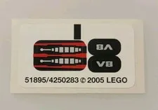 NEW LEGO® STICKER SHEET FOR 8642 BRAND NEW 