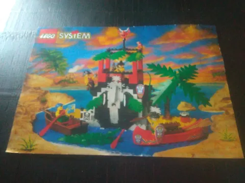 ⭐Lego Pirates 6264 Forbidden Cove 1994 Instructions Manual⭐