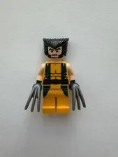 Lego Wolverine Minifigure sh0017 6866 Marvel Super Heroes