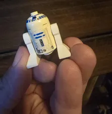 LEGO Star Wars R2-D2 Minifigure MISPRINT Lack Of Silver For The Head