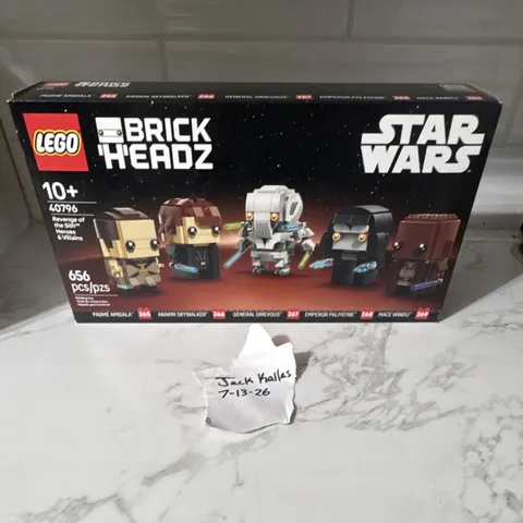 LEGO BrickHeadz Star Wars Revenge of the Sith Heroes & Villains 40796 656pc