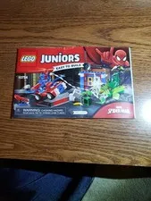 LEGO Juniors: Spider-Man vs. Scorpion Street Showdown 10754 Retired MANUAL ONLY