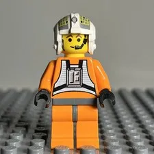 LEGO Star Wars Rebel Pilot Y-wing sw0033 Minifigure Retired rare from 1999