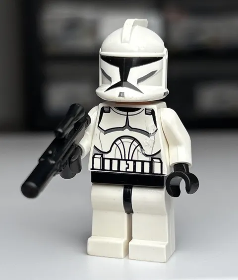 LEGO Star Wars Clone Trooper Clone Wars Phase 1 Minifigure sw0201 Large Eye 7675