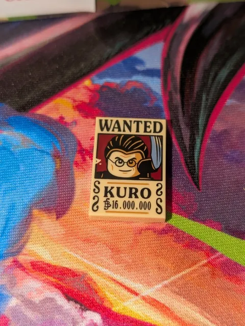 LEGO 75638 One Piece: Kuro Wanted Poster - NEW