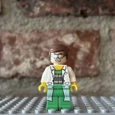 LEGO Marvel Dr. Octopus Minifigure Super Heroes Doc Ock White Lab Coat sh0110