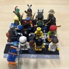 2010 LEGO CMF SERIES 1 COMPLETE SET OF 16 MINIFIGURES - RETIRED