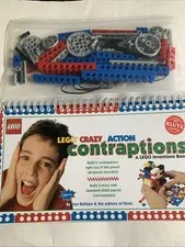 Klutz Lego Crazy Action Contraptions Book and Technic Pieces 1998 NEW Et