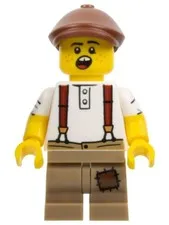 LEGO® Minifig col423 - Newspaper Kid