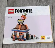 Lego Fortnite: Durrr Burger Restaurant (77076)  Instruction Booklet Only