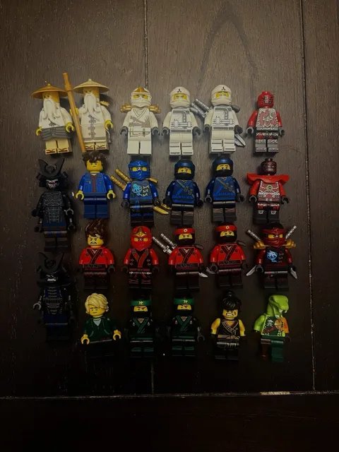 LEGO Ninjago Big MiniFigure Lot Garmadon, Master Wu, & More Rare Figures