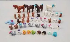 LEGO Friends Animals Lot Of 25 Cats Dogs Horses Pets Monkeys 