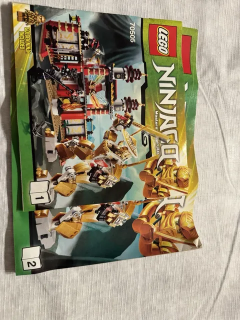 LEGO NINJAGO: Temple of Light (70505)As Is Bonus Mini Figures. Incomplete