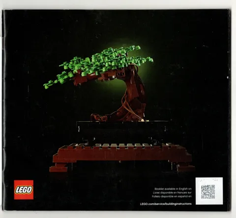 LEGO Instruction Book Manual Only ~ Bonsai Tree 10281