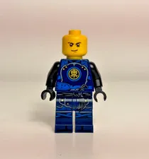 Lego Ninjago Jay Minifigure Blue Ninja Hands of Time Black Armour 70626 njo282