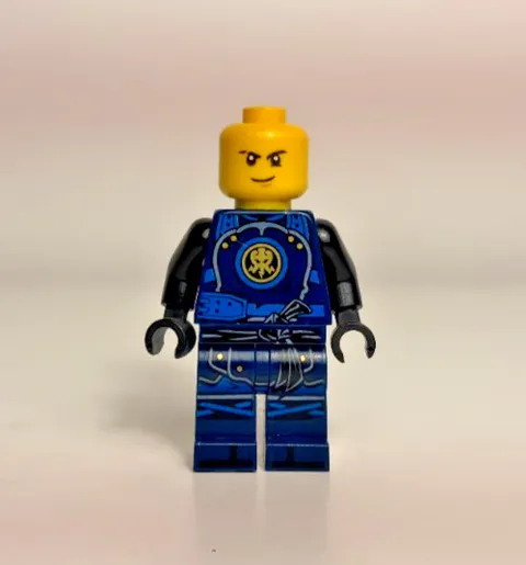 Lego Ninjago Jay Minifigure Blue Ninja Hands of Time Black Armour 70626 njo282
