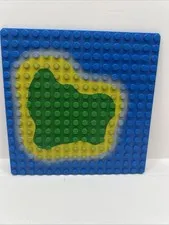 Vintage Lego Pirates / Pirate 6265 6260 Island Baseplate 16x16 - 5x5”